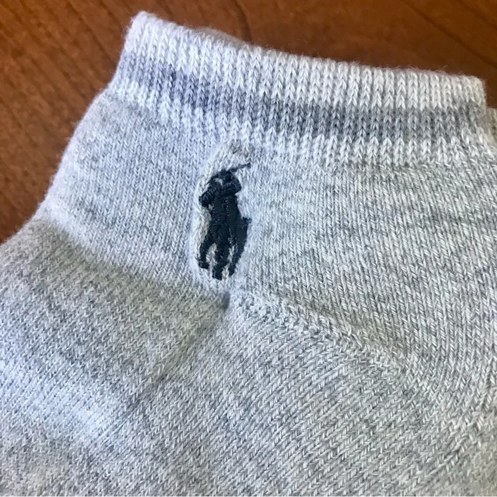 New POLO Ralph Lauren 4 Pair SOCKS *Low Cut*